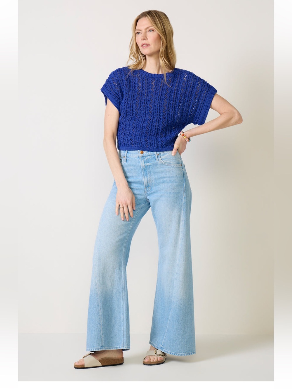 Z supply cobalt sweater